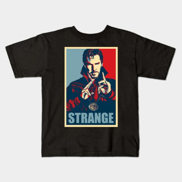 Doctor Strange Hope Poster Kids T-Shirt by Chinadesigns